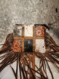 Cowhide Patch and Fringe