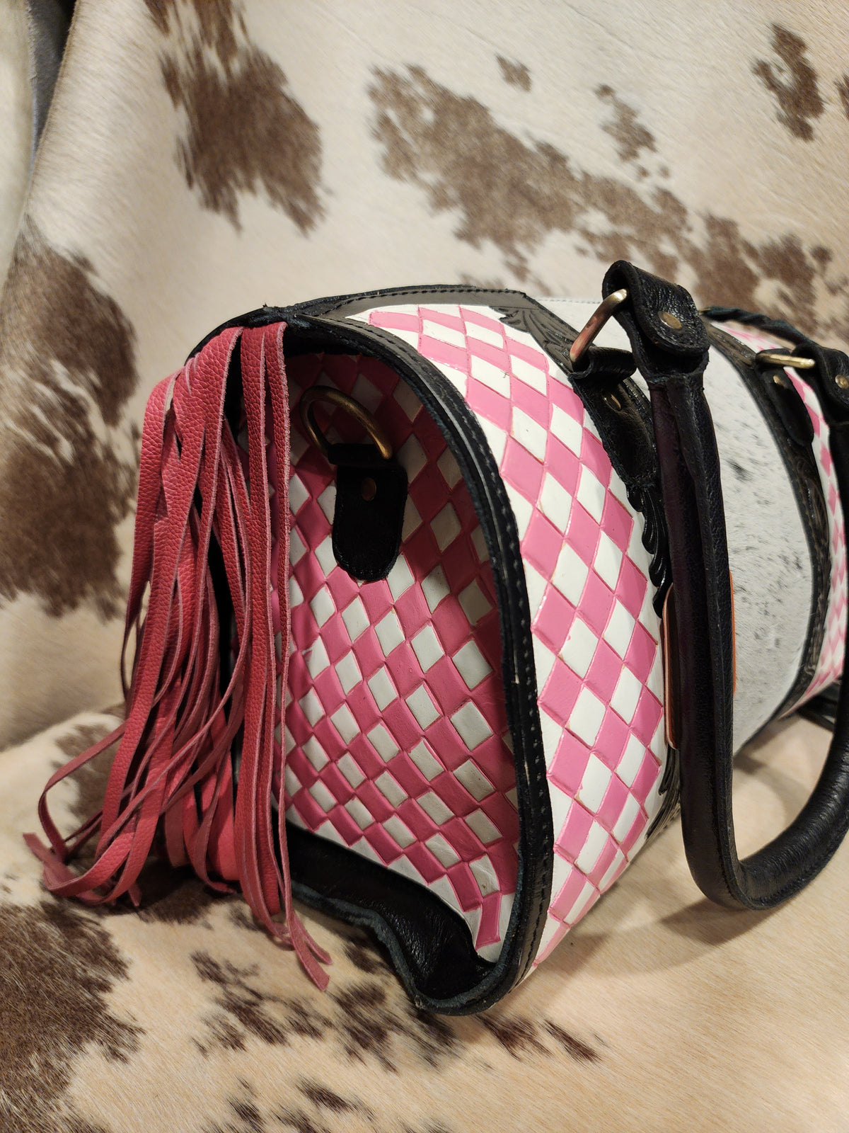 Speedy Bag Pink/Black/White