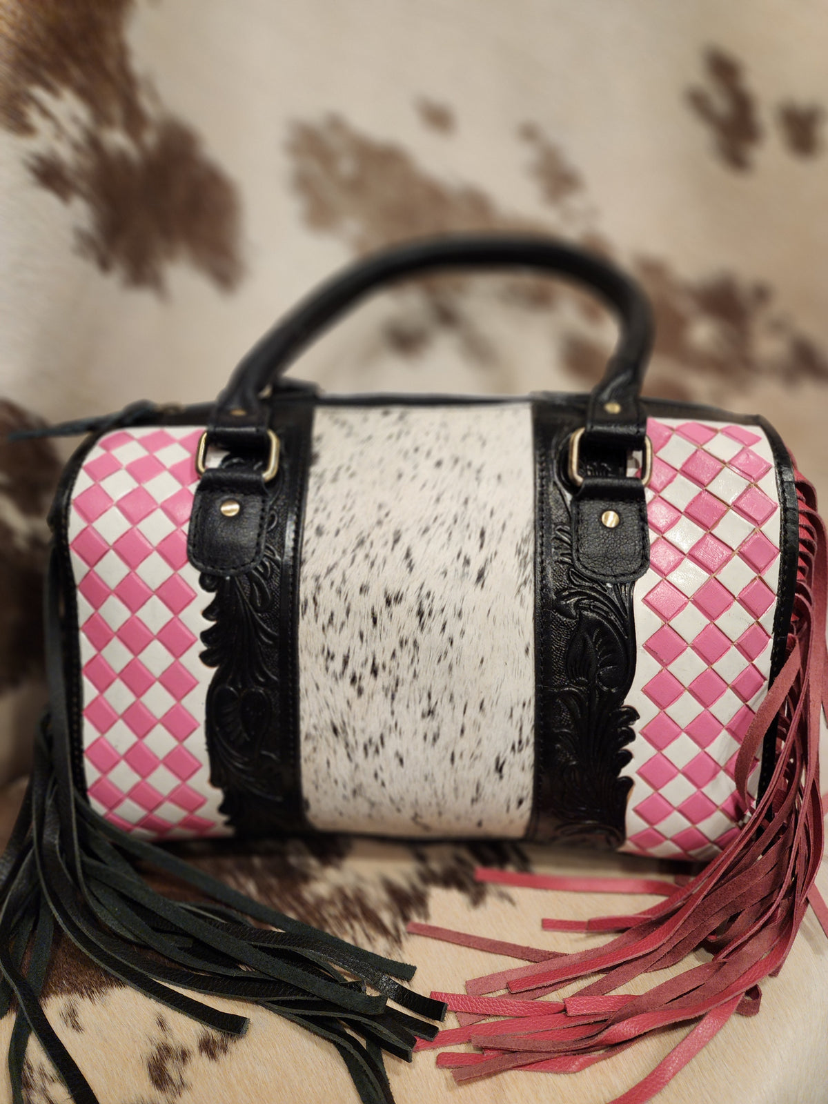 Speedy Bag Pink/Black/White