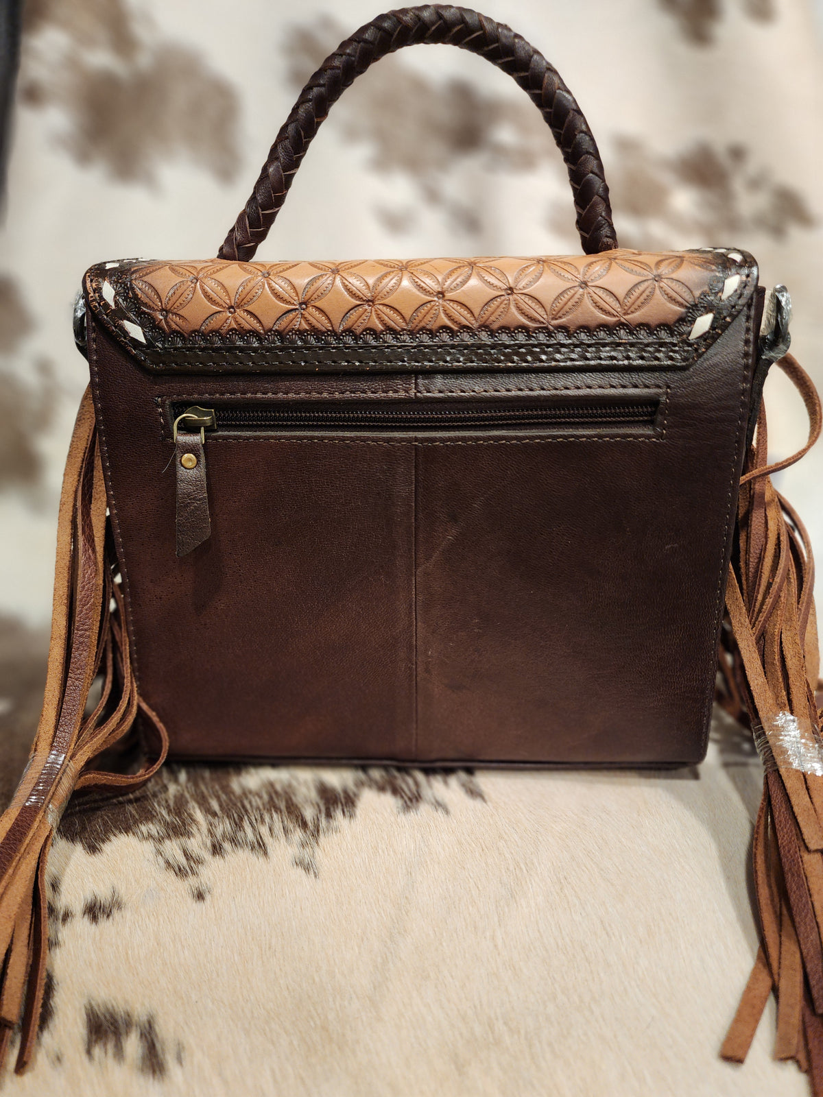 Fringe Flip Brown