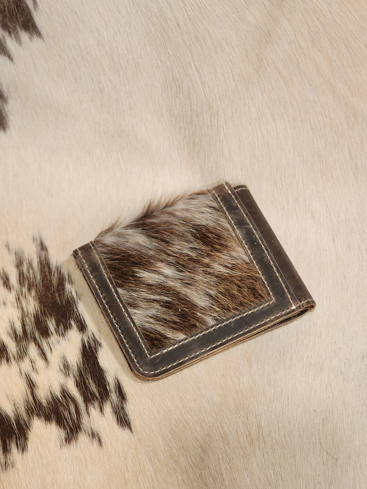 Cowhide Trifold Wallet