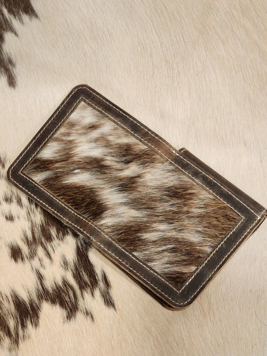 Cowhide Trifold Wallet