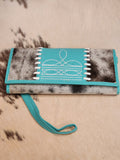 Crossbody Wallet Turquoise