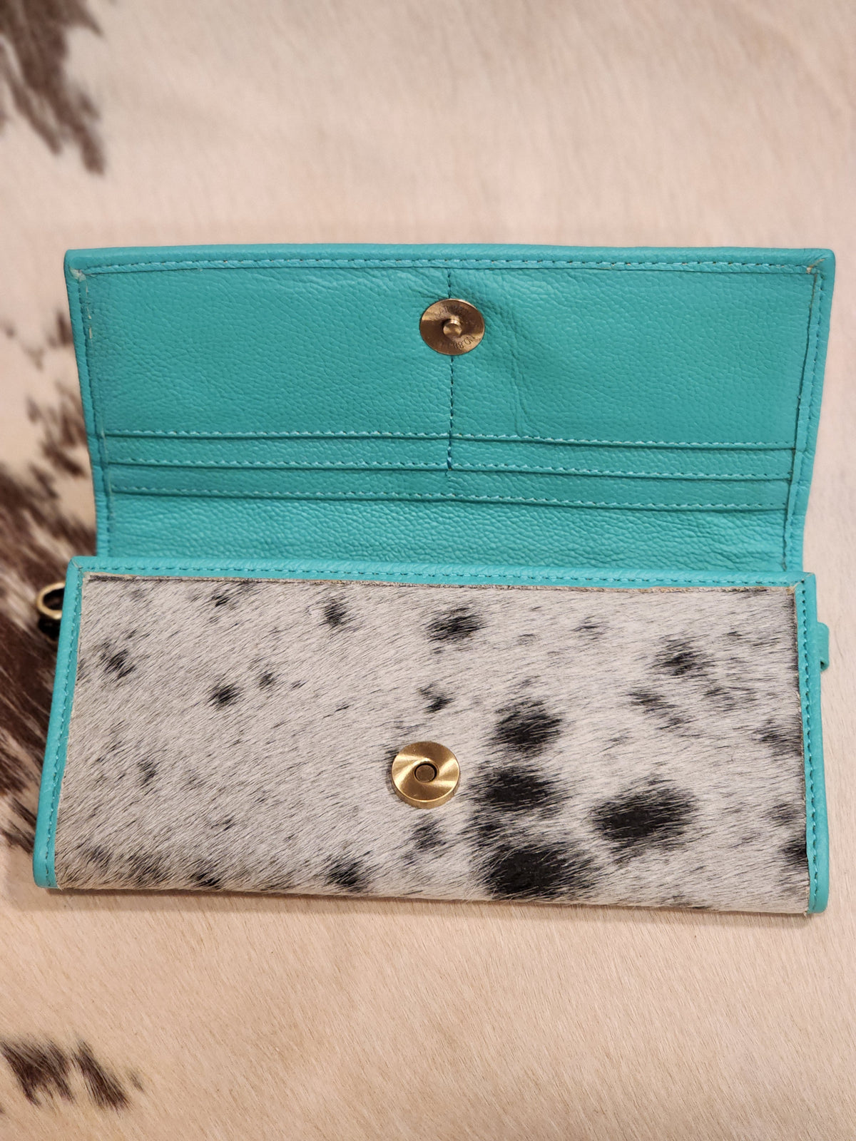 Crossbody Wallet Turquoise