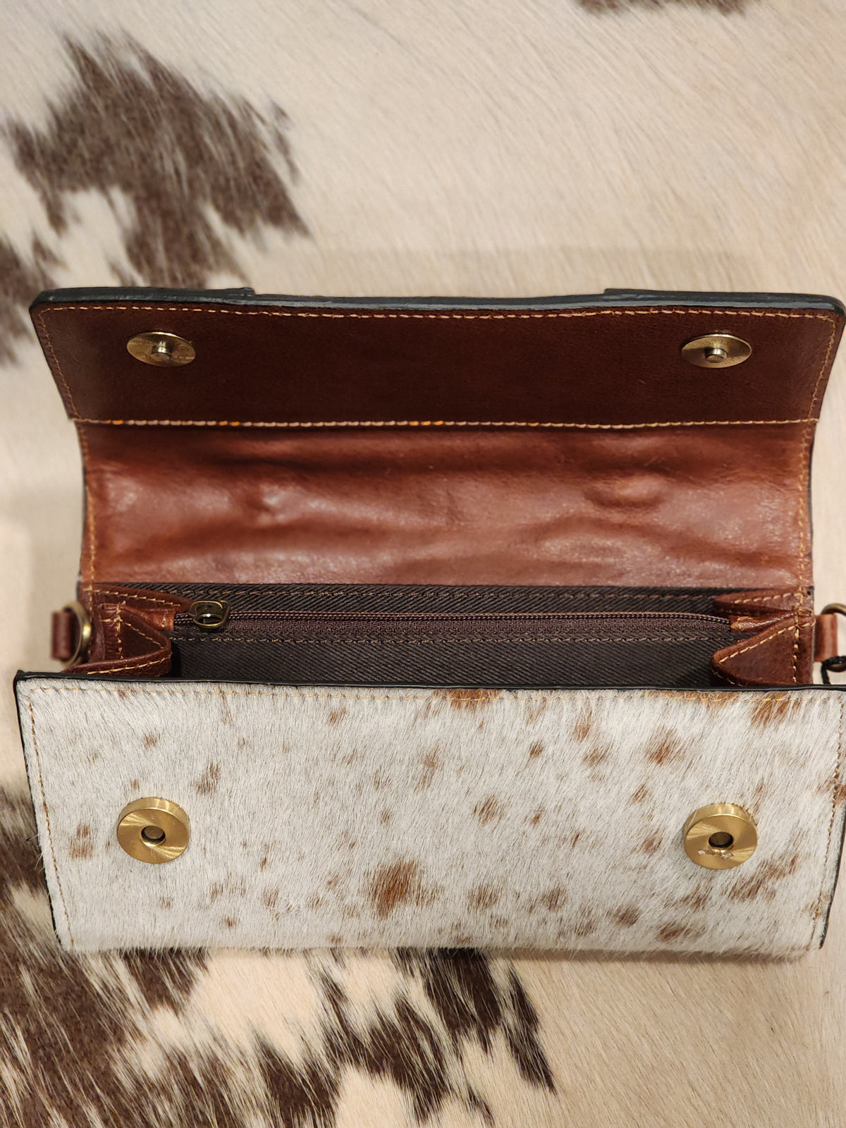 Crossbody Wallet Brown
