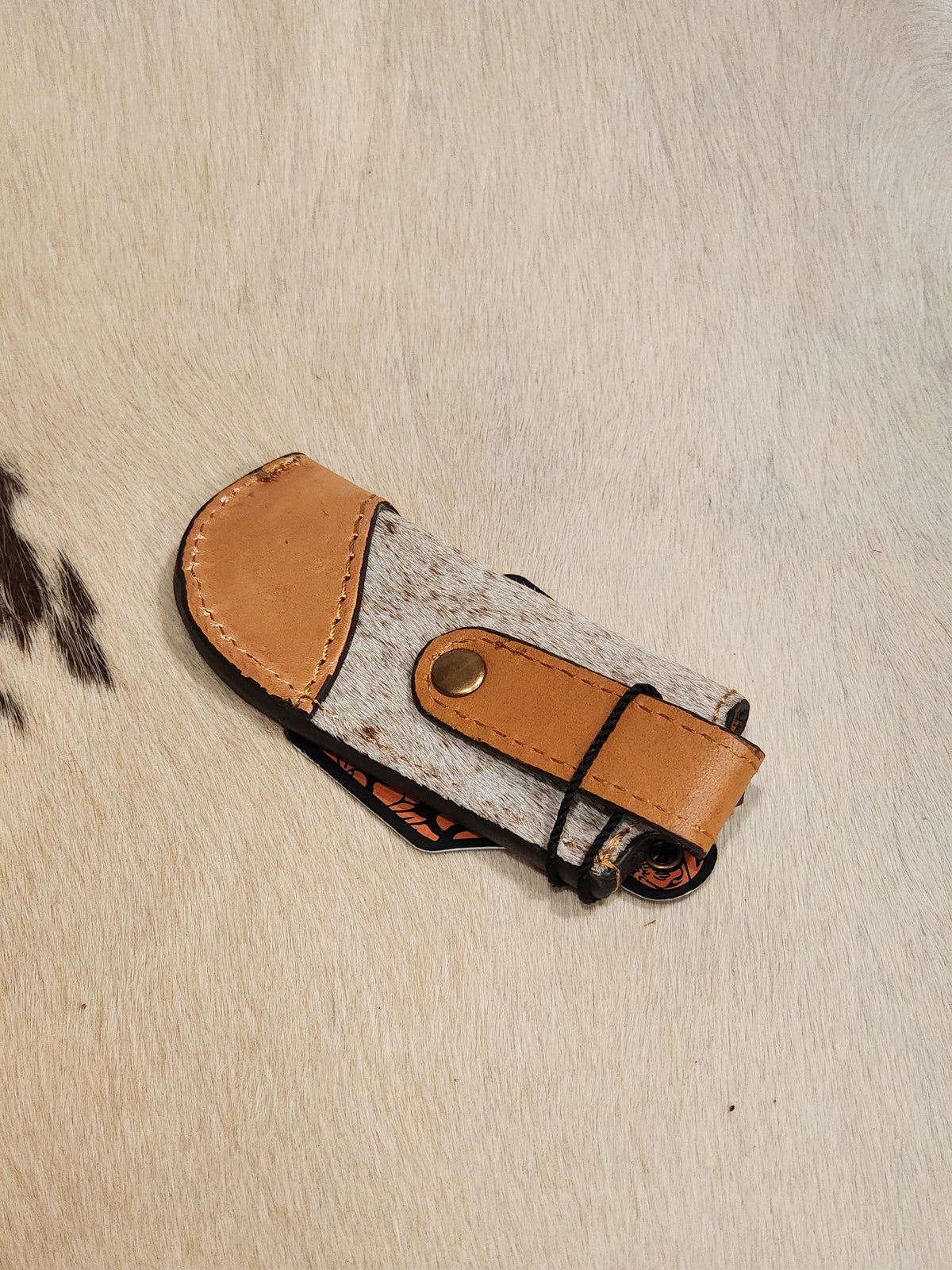 Sheath Cowhide + Tooled