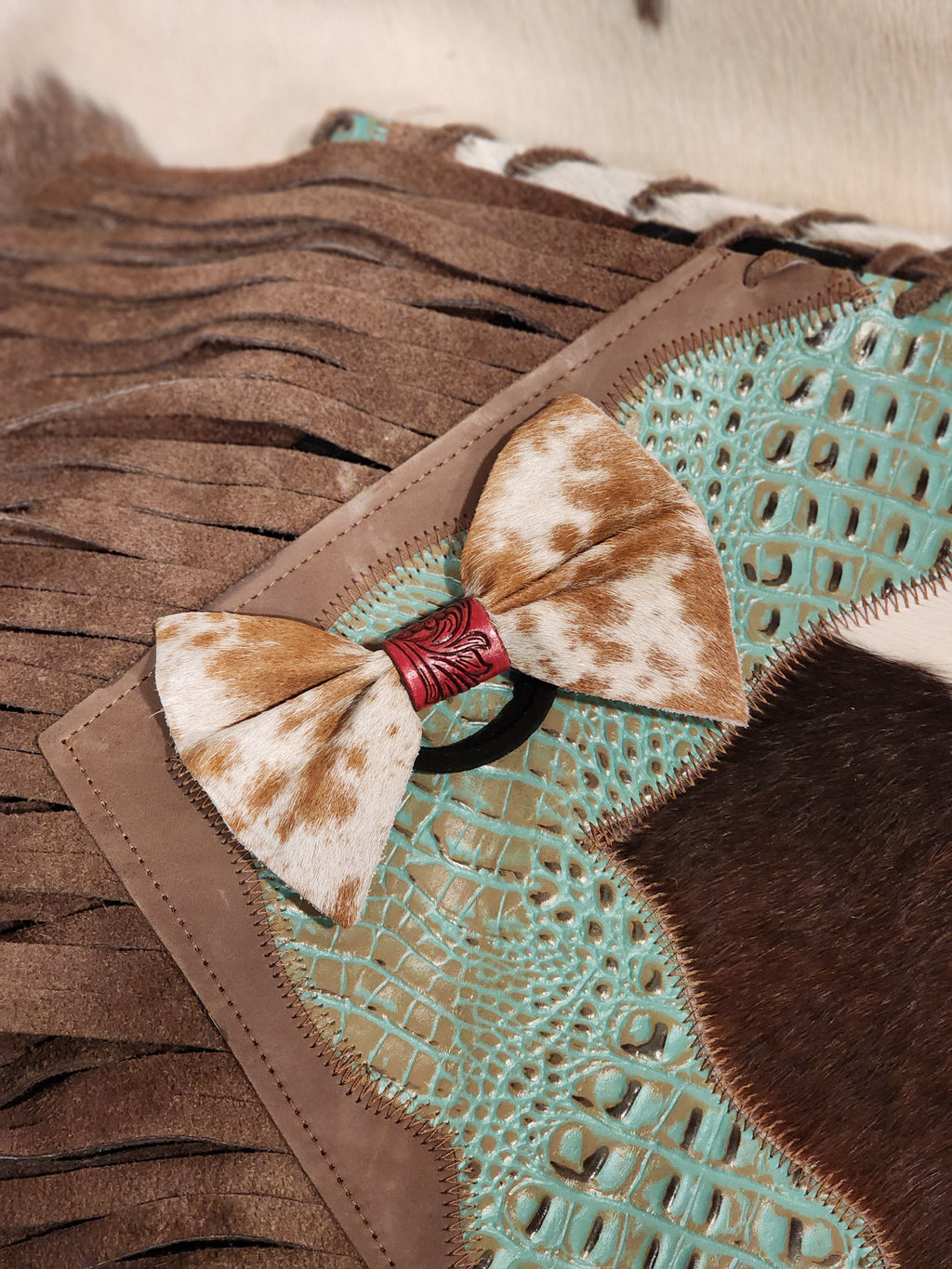 Cowhide Bow