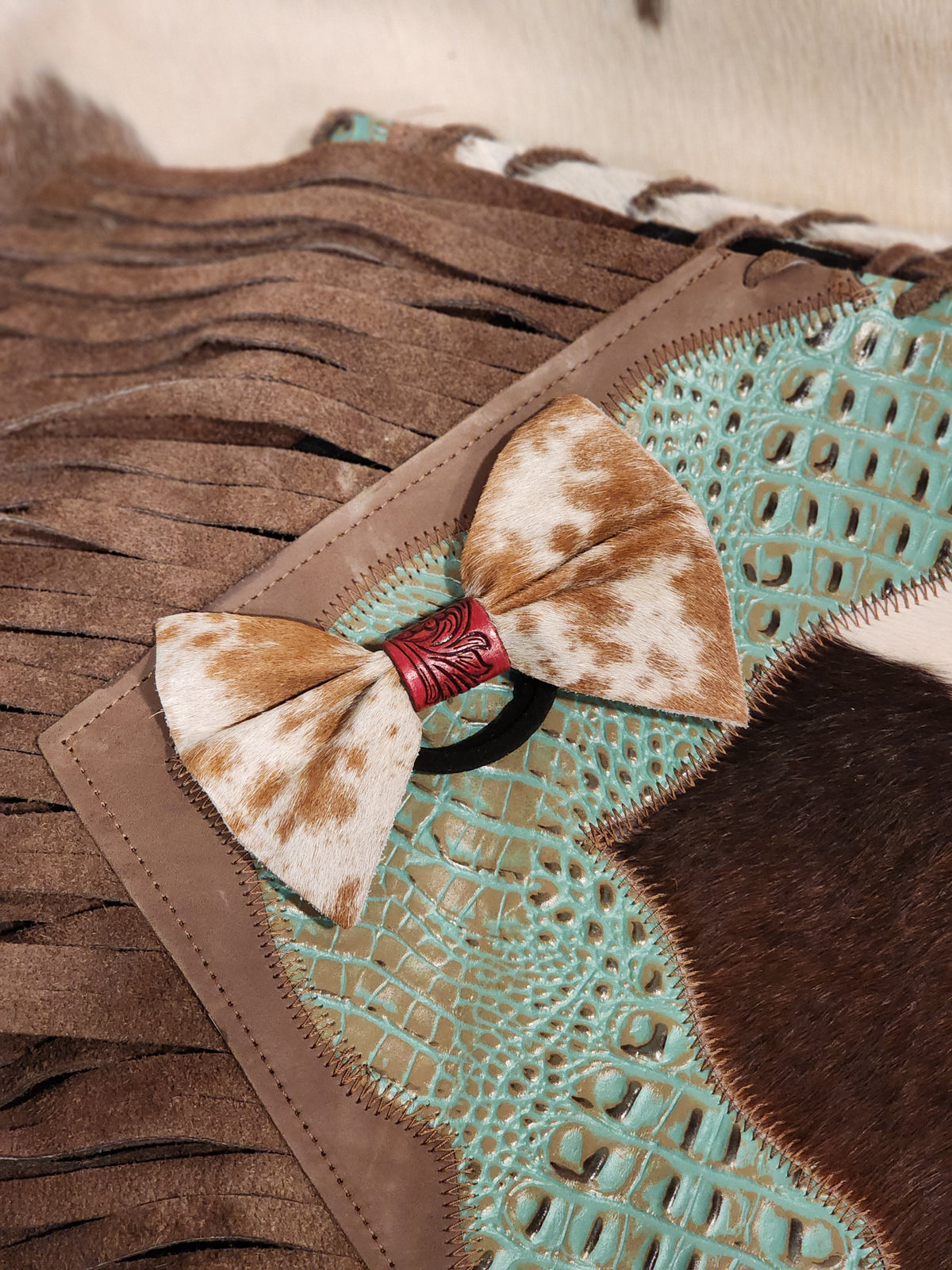 Cowhide Bow
