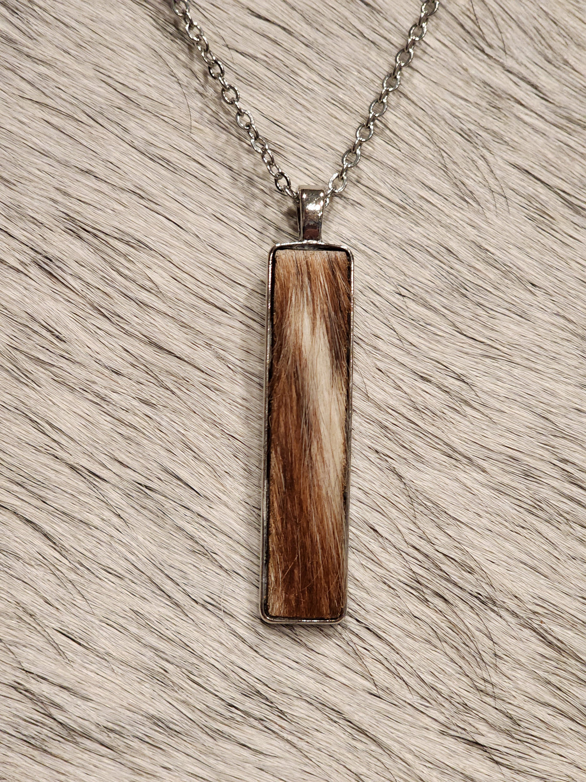 Necklace -Long Cowhide