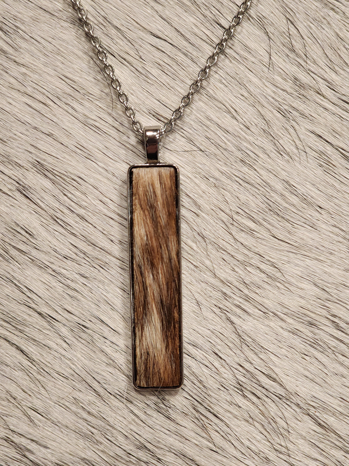Necklace -Long Cowhide