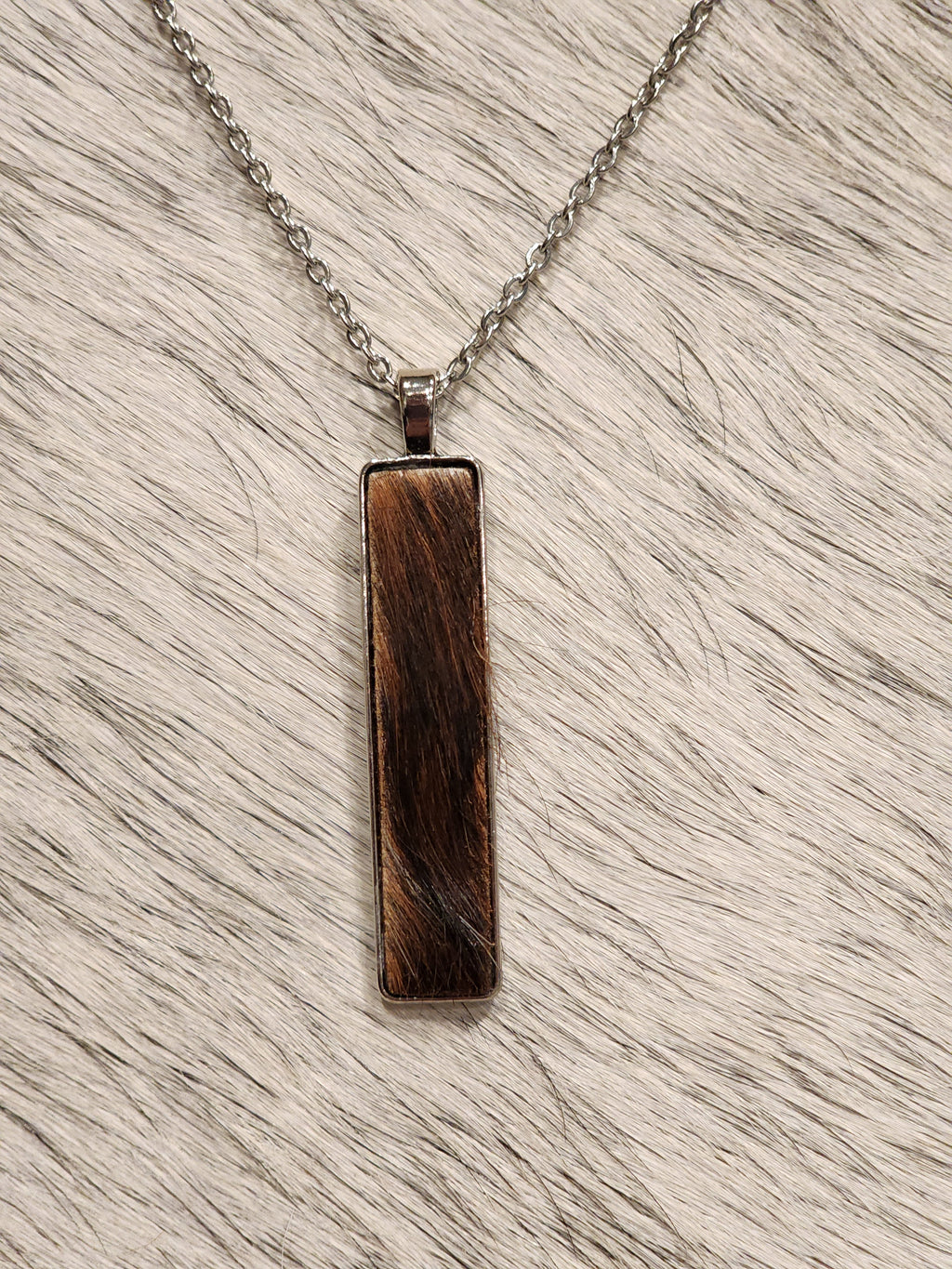 Necklace -Long Cowhide