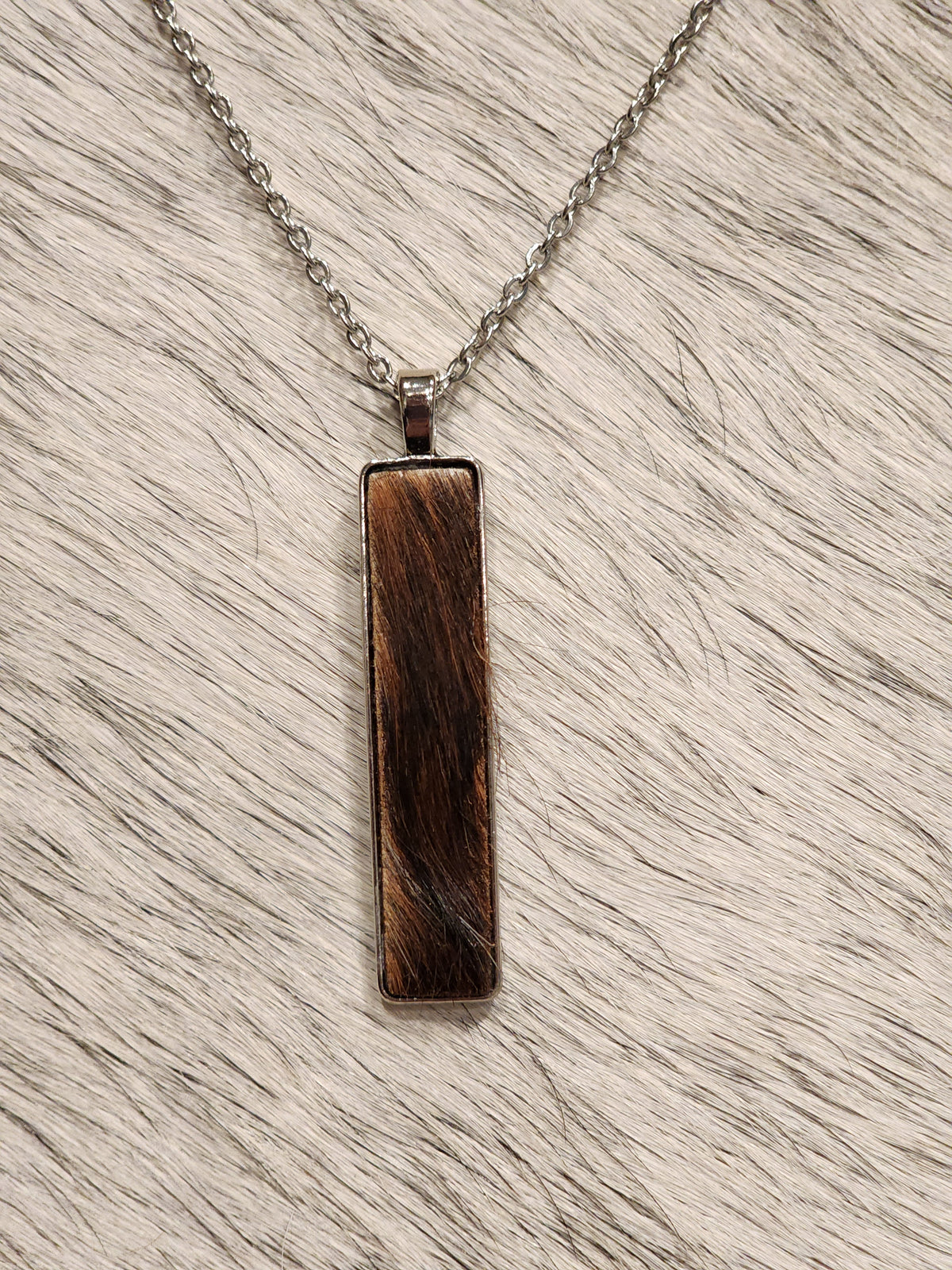 Necklace -Long Cowhide