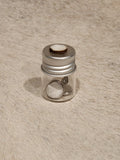 Cowhide Stud Jar