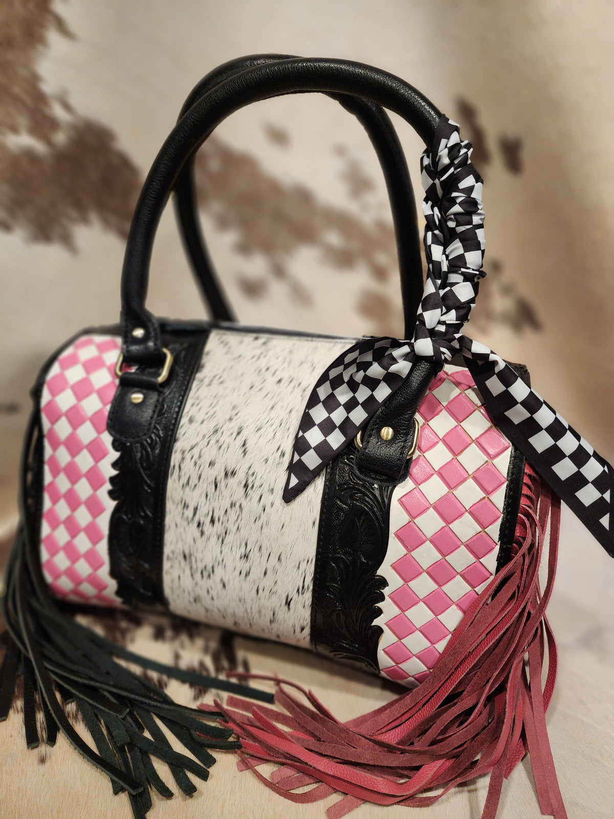 Speedy Bag Pink/Black/White